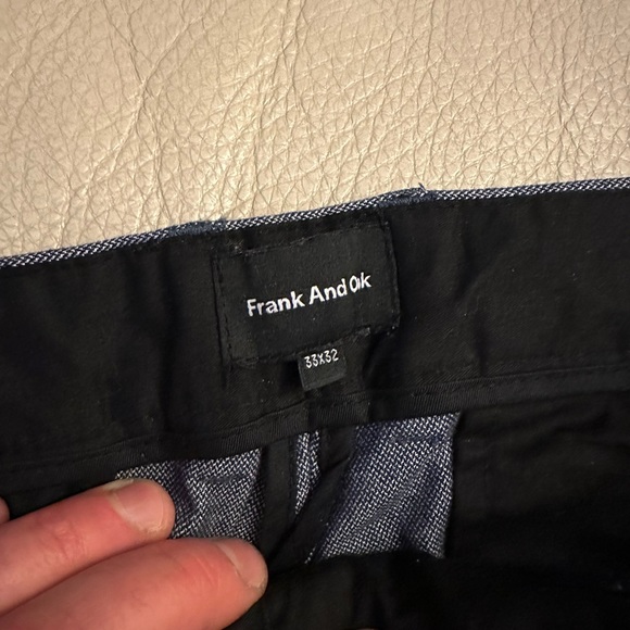 Frank & Oak Men’s Trousers Dress Pants 33x32 - Picture 2 of 3